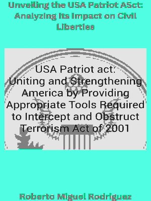 cover image of Unveiling the USA Patriot Act